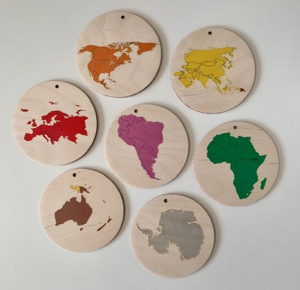 7 kontynentów. Proporczyki EduDoMo